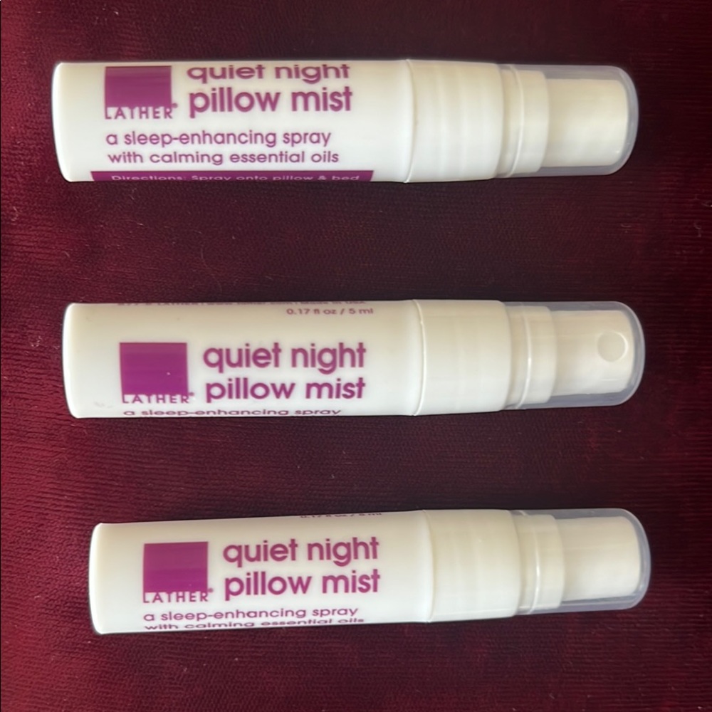 Lather Quiet Night Pillow Mist (3) 0.17fl oz - All 3 for $9